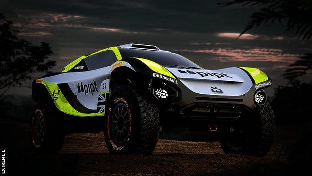 Extreme E Jenson Button