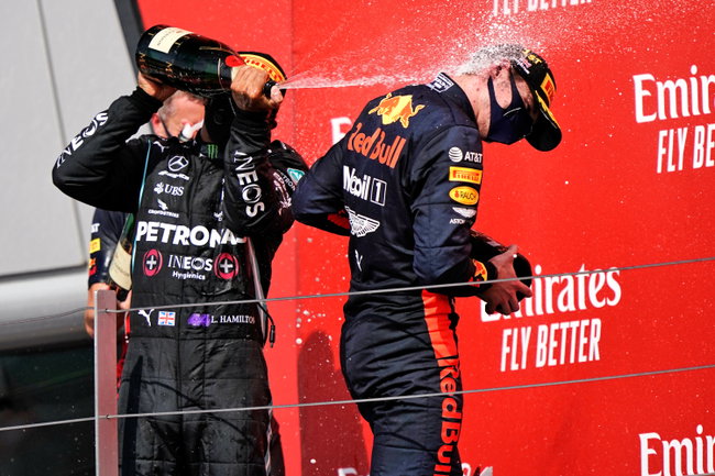 Motor Racing - Formula One World Championship - 70th Anniversary Grand Prix - Race Day - Silverstone, England