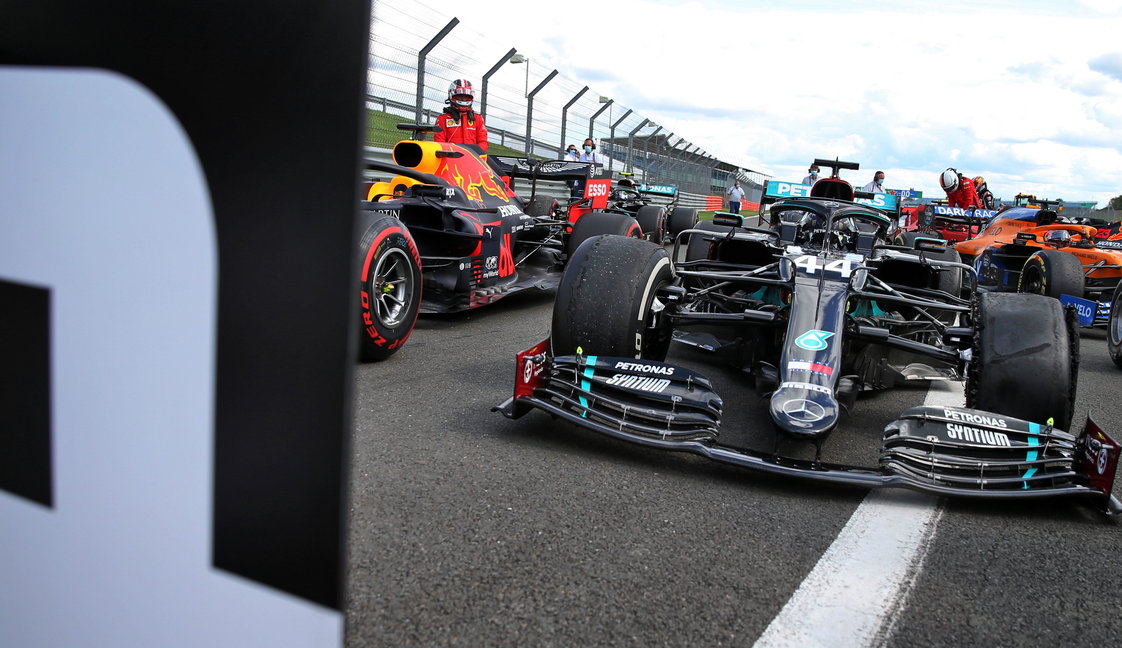 Hamilton Verstappen Silverstone 2020