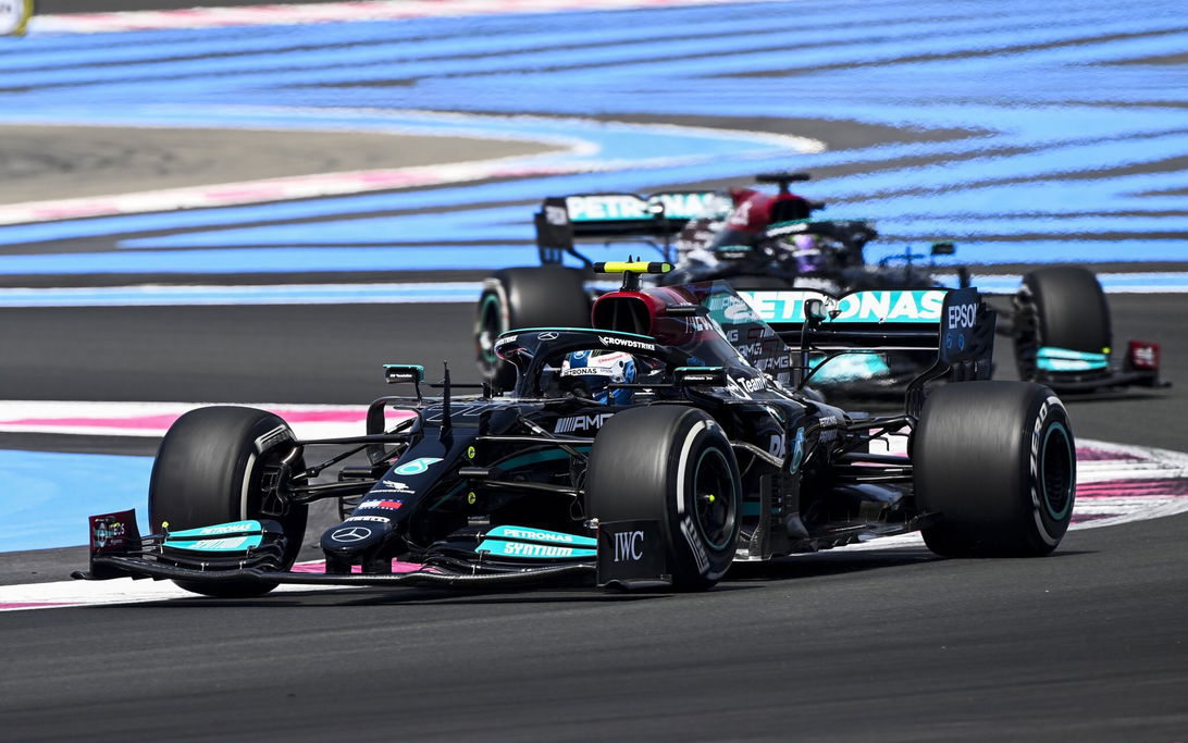 Bottas Hamilton France