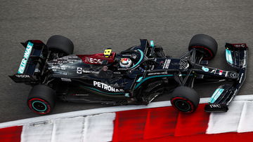 Bottas sets the early pace in Mexico as Perez crashes