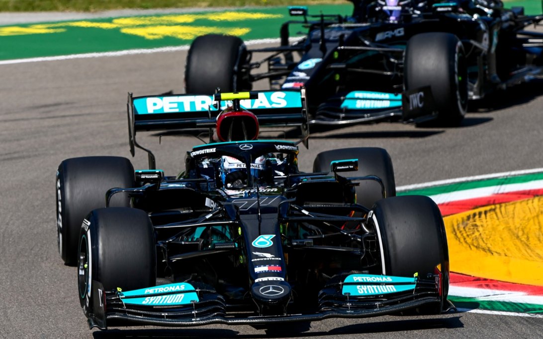 Bottas Hamilton Imola