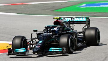 Results from Practice 1 of 2021 F1 Spanish GP