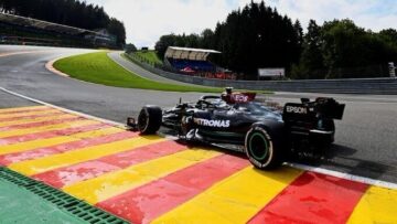 Uitslag eerste vrije training Formule 1 GP België 2021