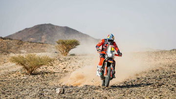 Honda wint etappe, Red Bull KTM zakt weg in klassement