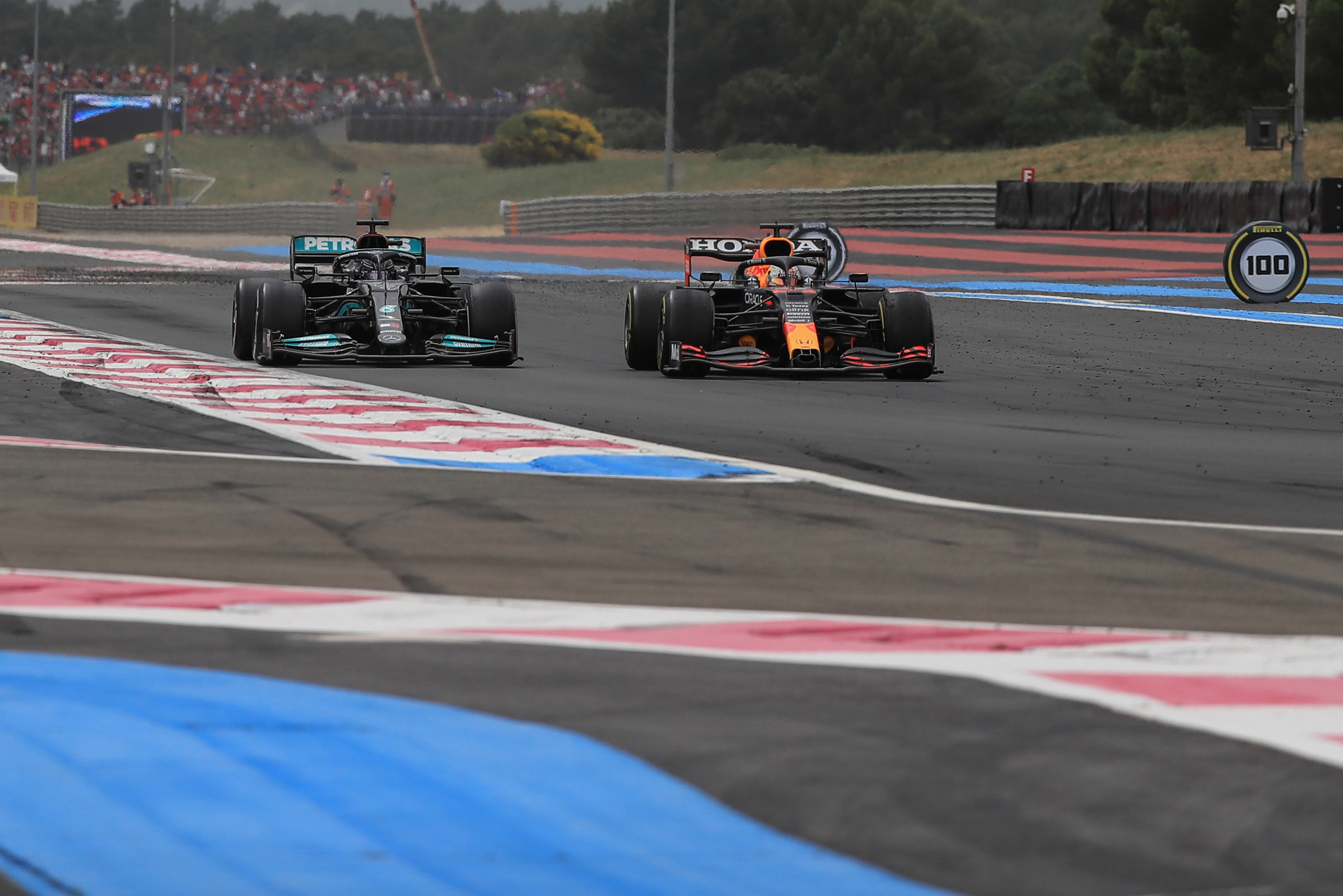 Hamilton Verstappen France