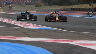 Hamilton Verstappen France