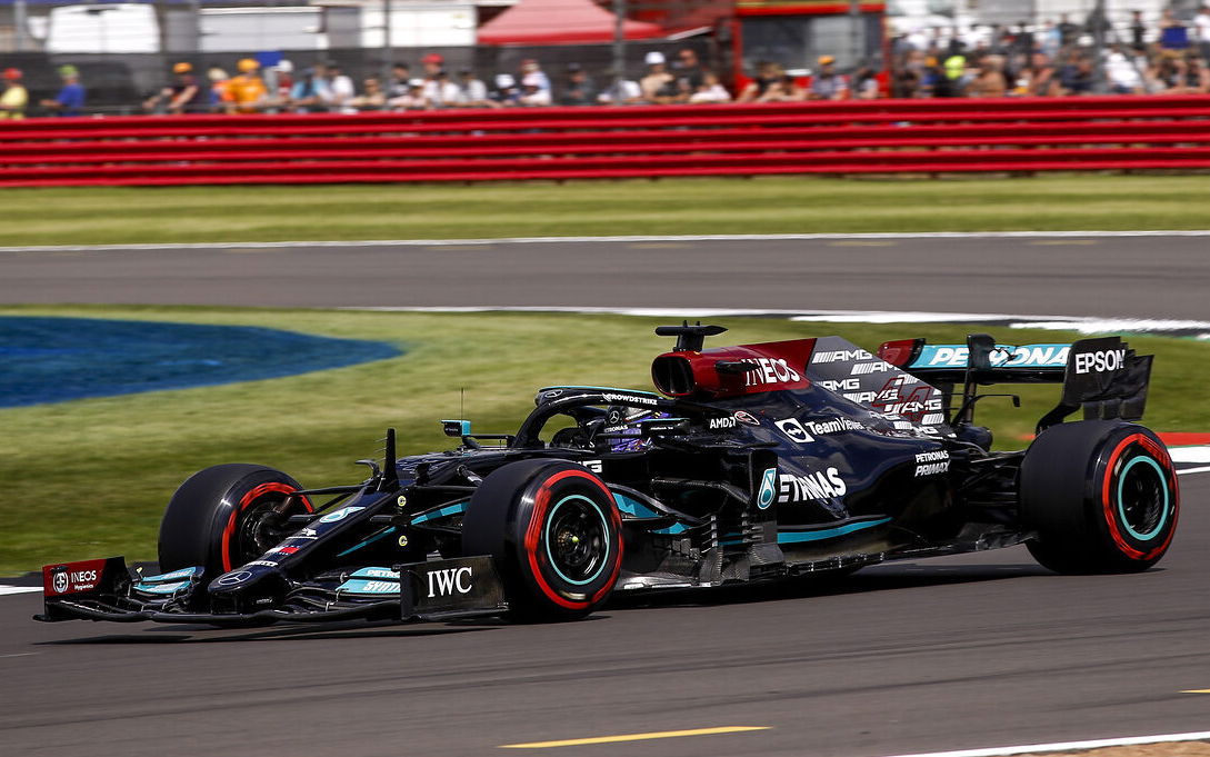 Hamilton Mercedes Silverstone