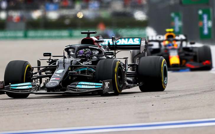 Hamilton win Russia