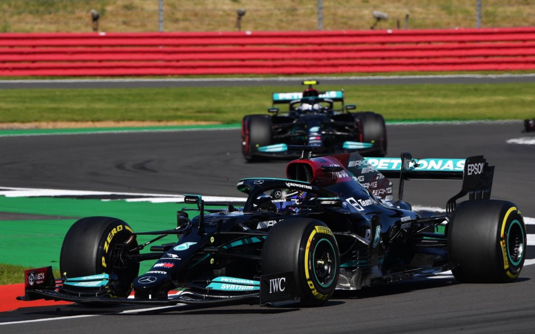 Hamilton Bottas Sprint