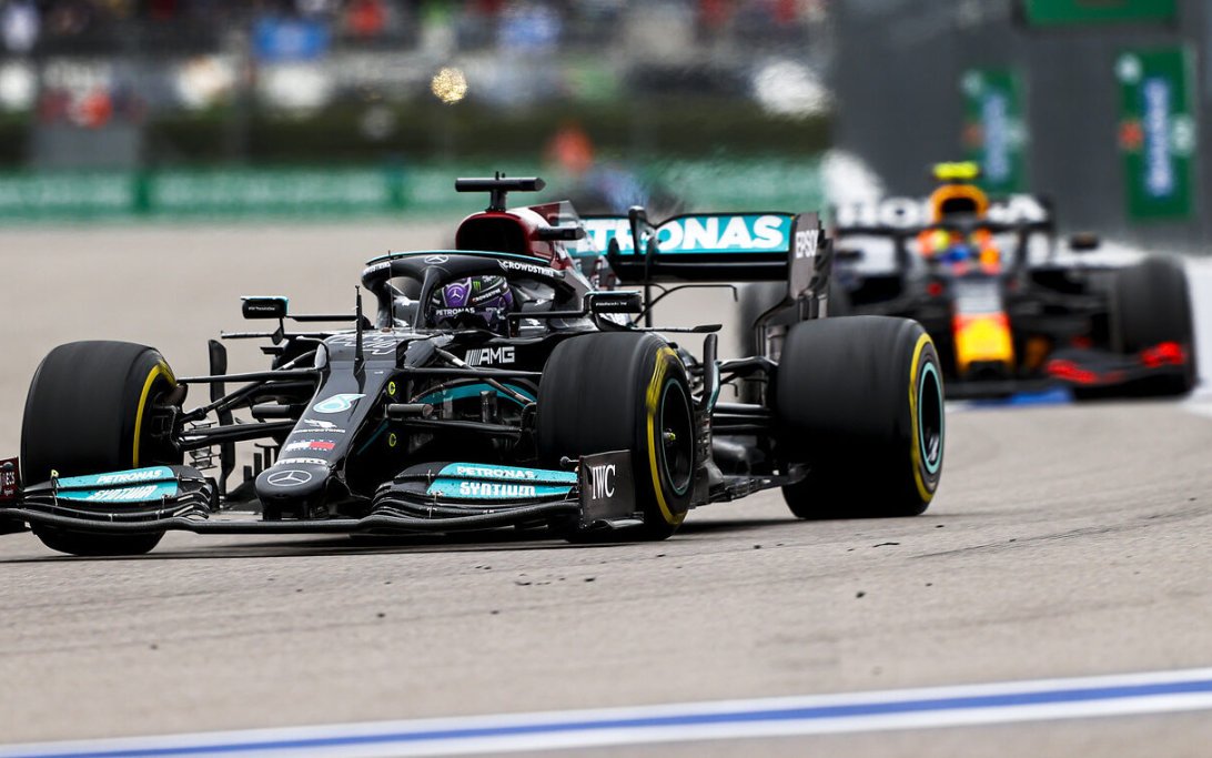Hamilton win Russia