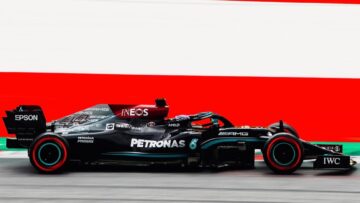 Hamilton strikes back to lead Mercedes 1-2 in Austrian GP second practice