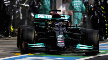 Lewis Hamilton Hungary 2021 pit
