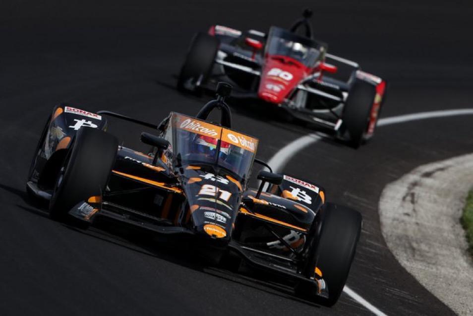 VeeKay Indy500 2021 bocht