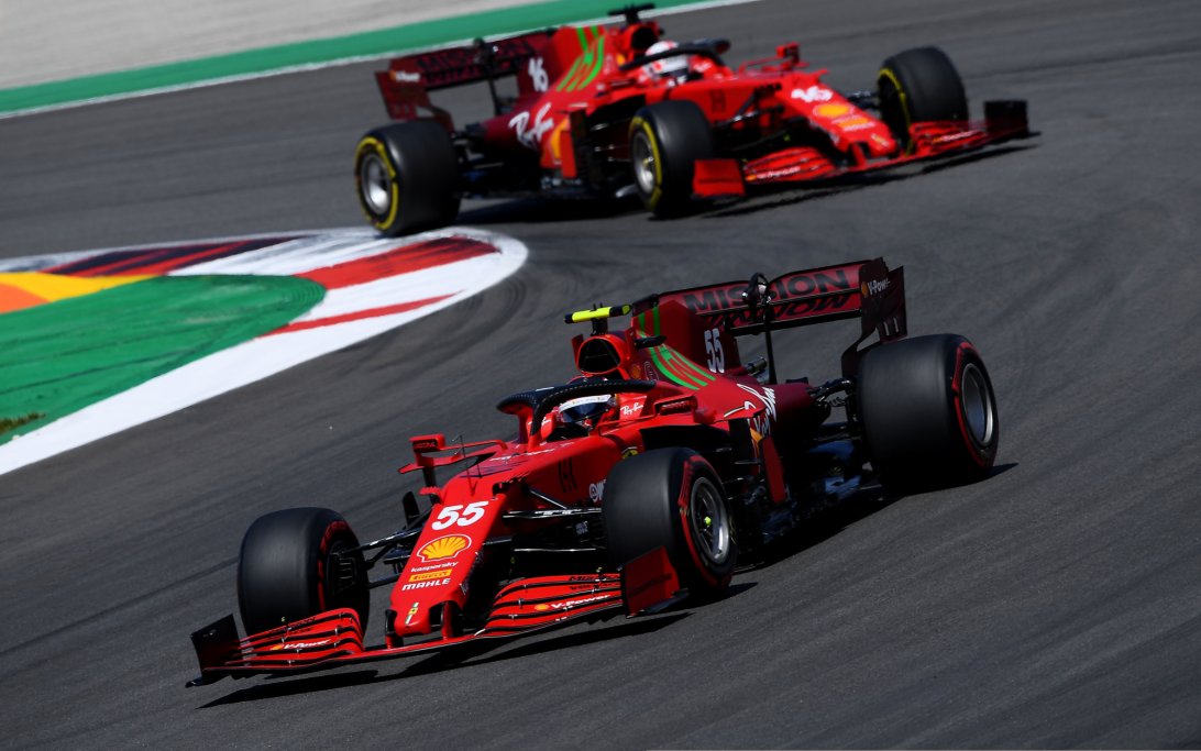 Sainz Leclerc Portugal