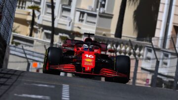 Leclerc tops second F1 Monaco GP practice leading a Ferrari one-two