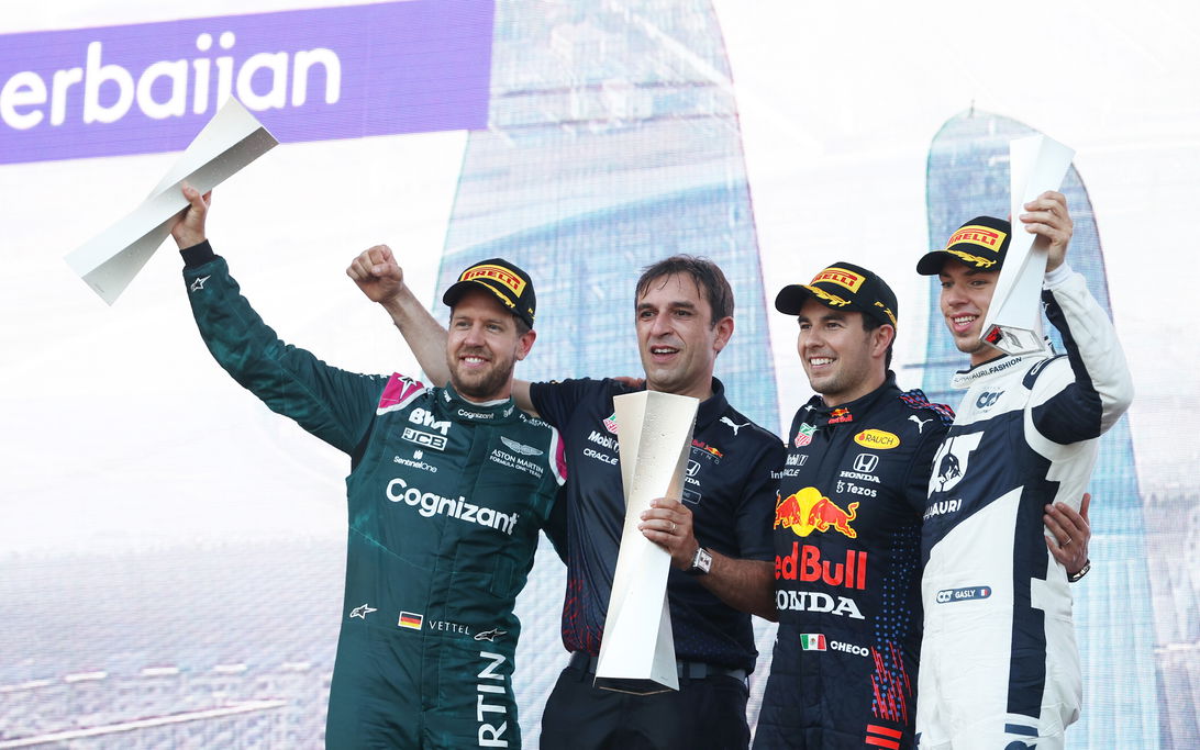 Podium Baku