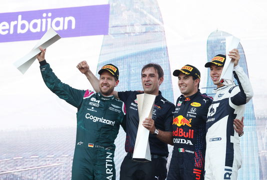Podium Baku