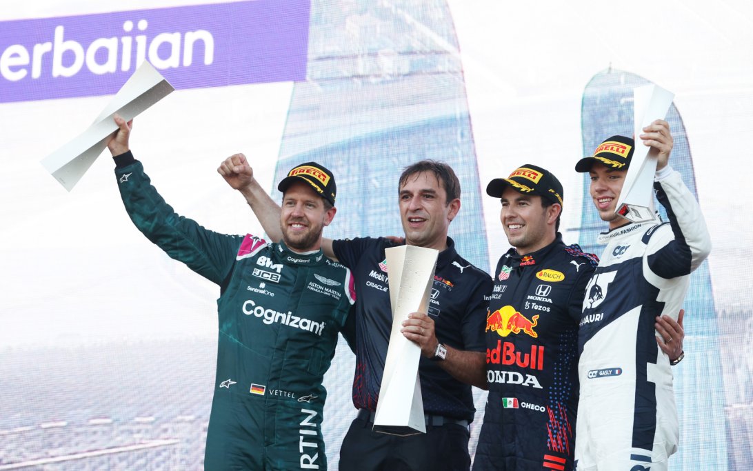 Podium Baku