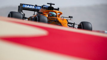 How late does F1 testing start in Bahrain?