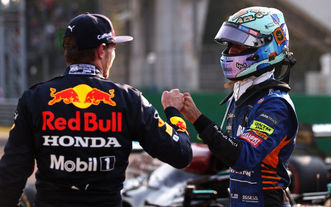 Ricciardo Verstappen Monza