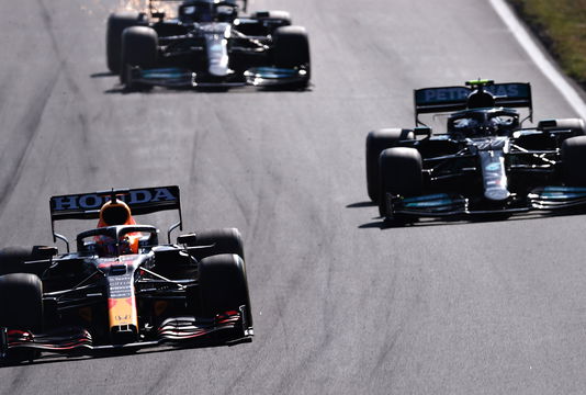 Verstappen Bottas Mercedes Zandvoort