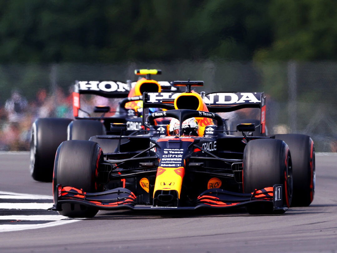 Verstappen Perez Silverstone