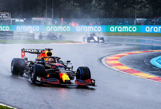 Verstappen spa rain