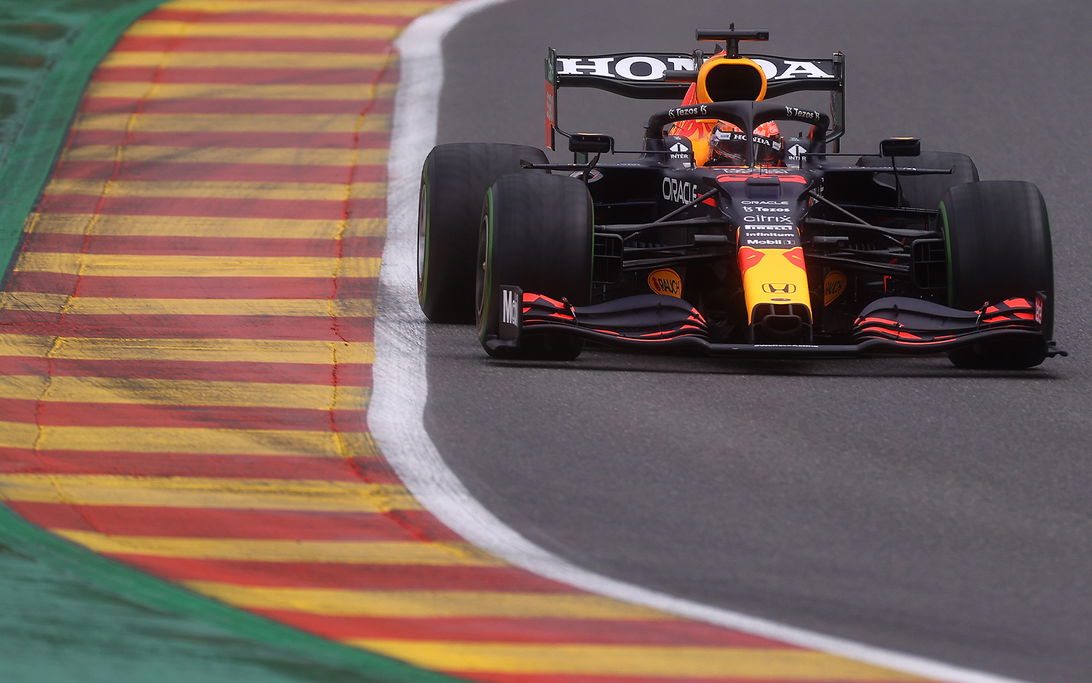 Verstappen rain Spa