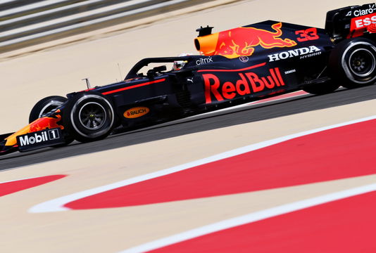 Verstappen test bahrein