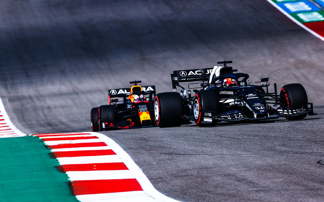 Verstappen Tsunoda USA