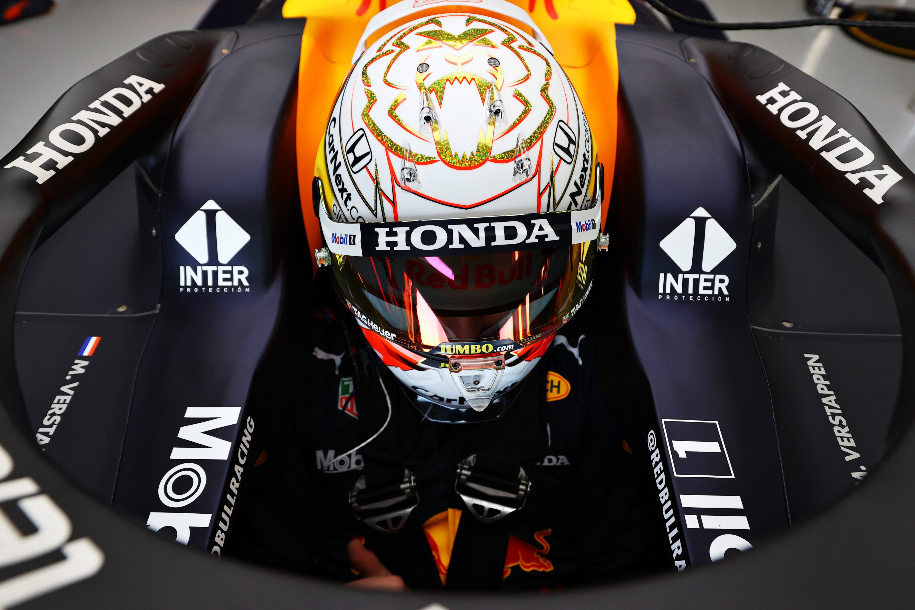 Verstappen 2021 helm RB15