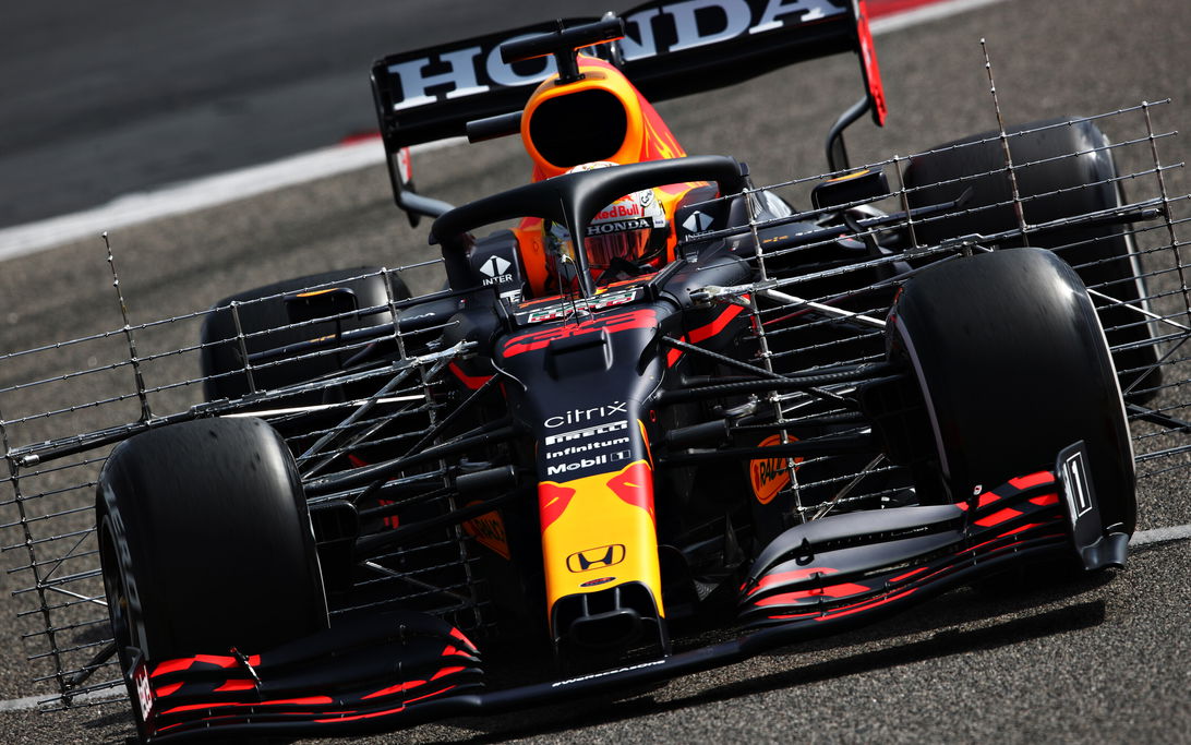 Verstappen bahrein test