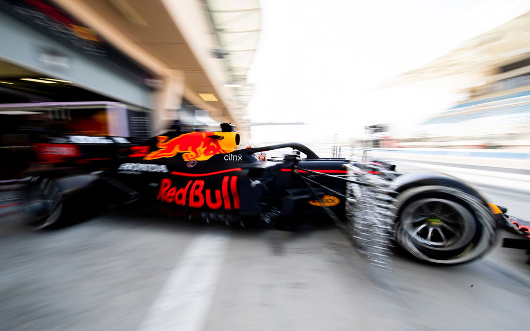 Verstappen bahrein test