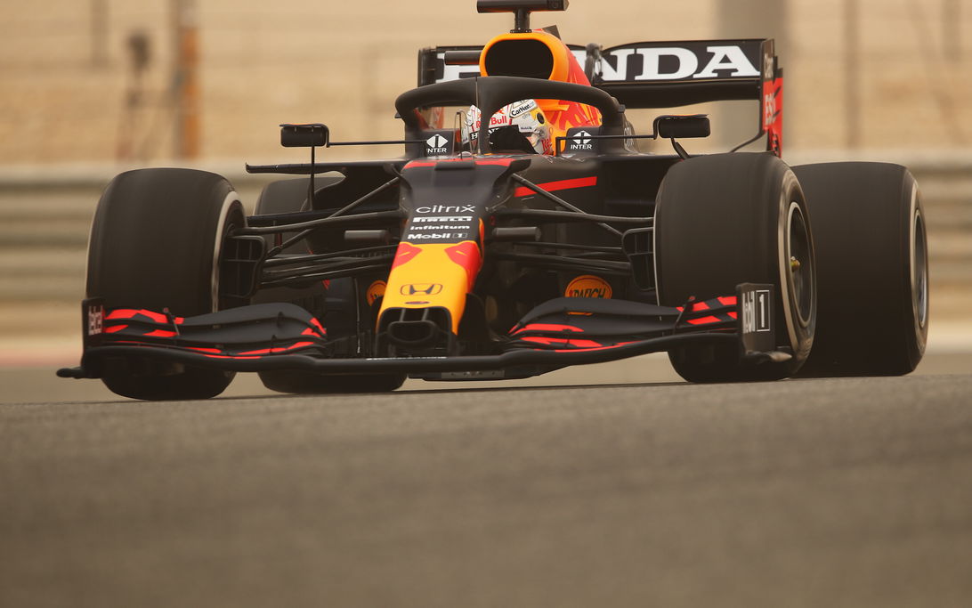 Verstappen bahrein test