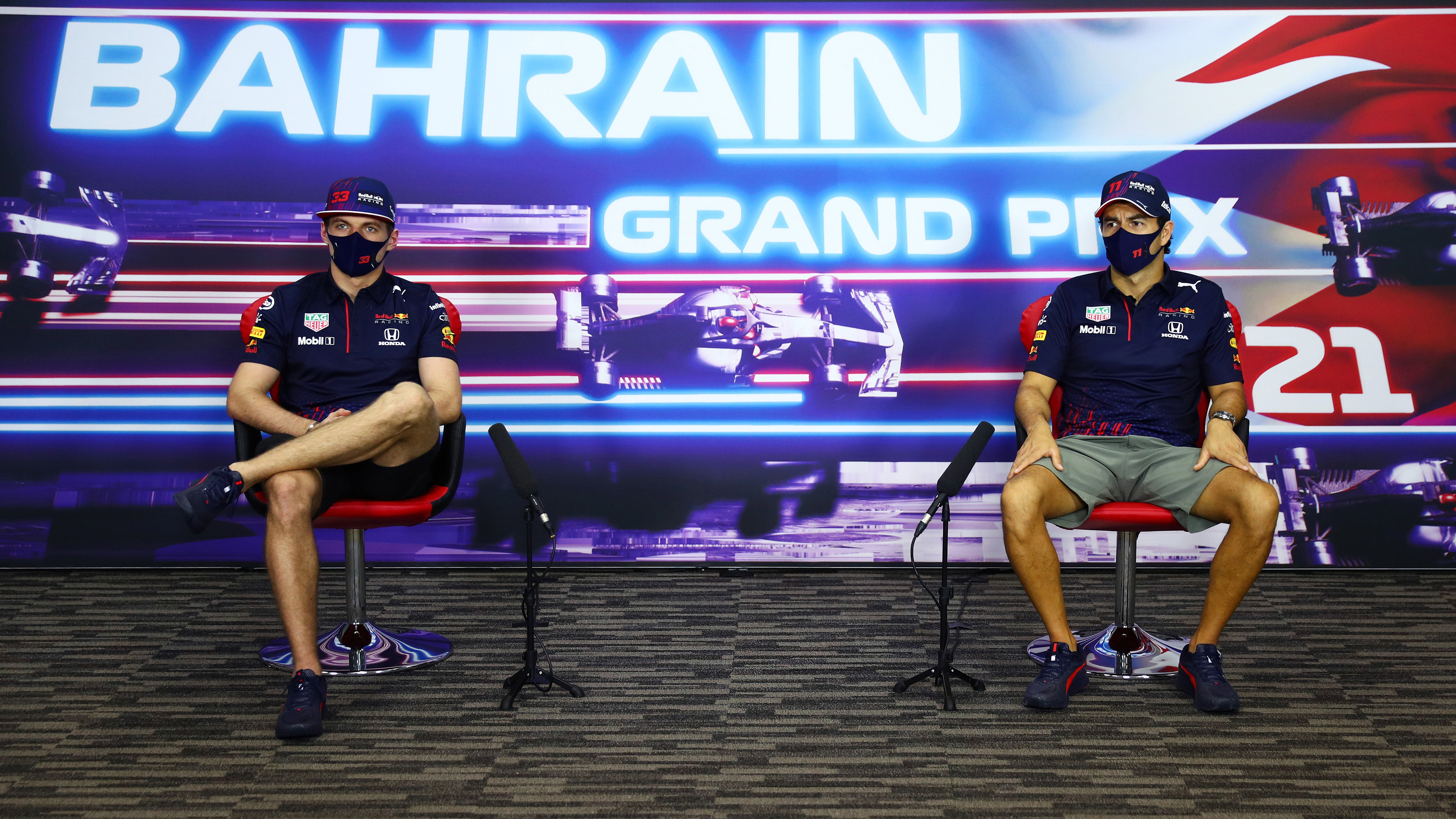 Bahrein Verstappen Perez