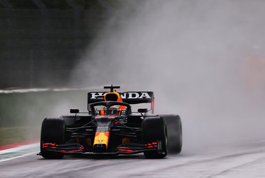 Verstappen Imola rain