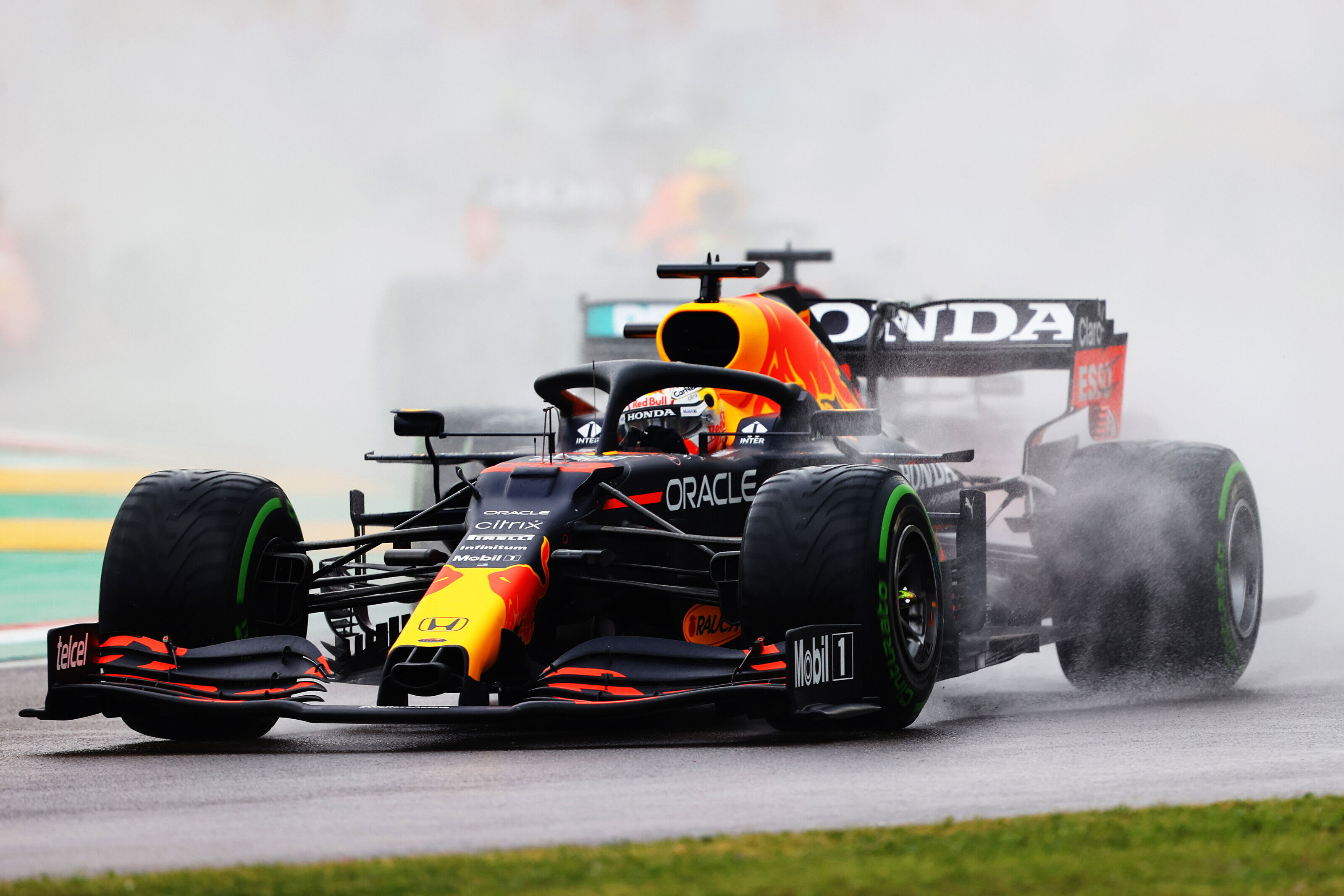 Verstappen Rain Imola