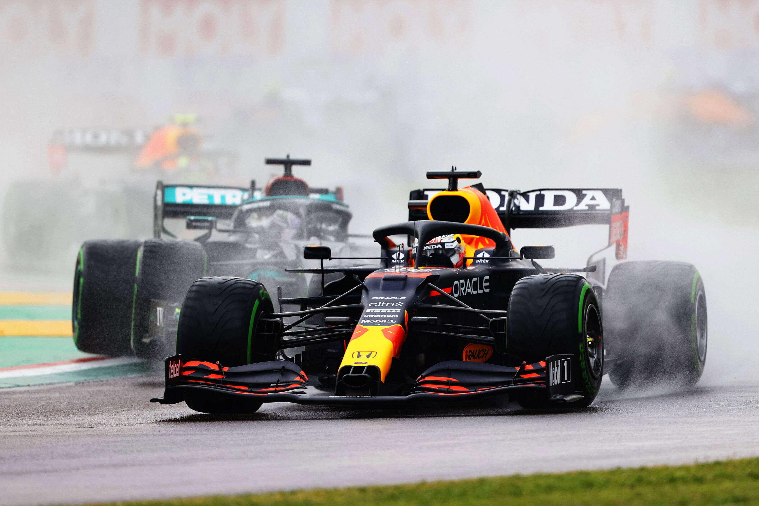 Verstappen Rain Imola