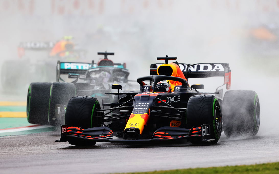 Verstappen Rain Imola