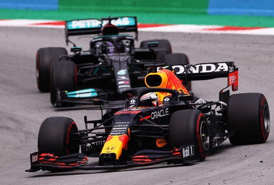 Verstappen Hamilton Spain