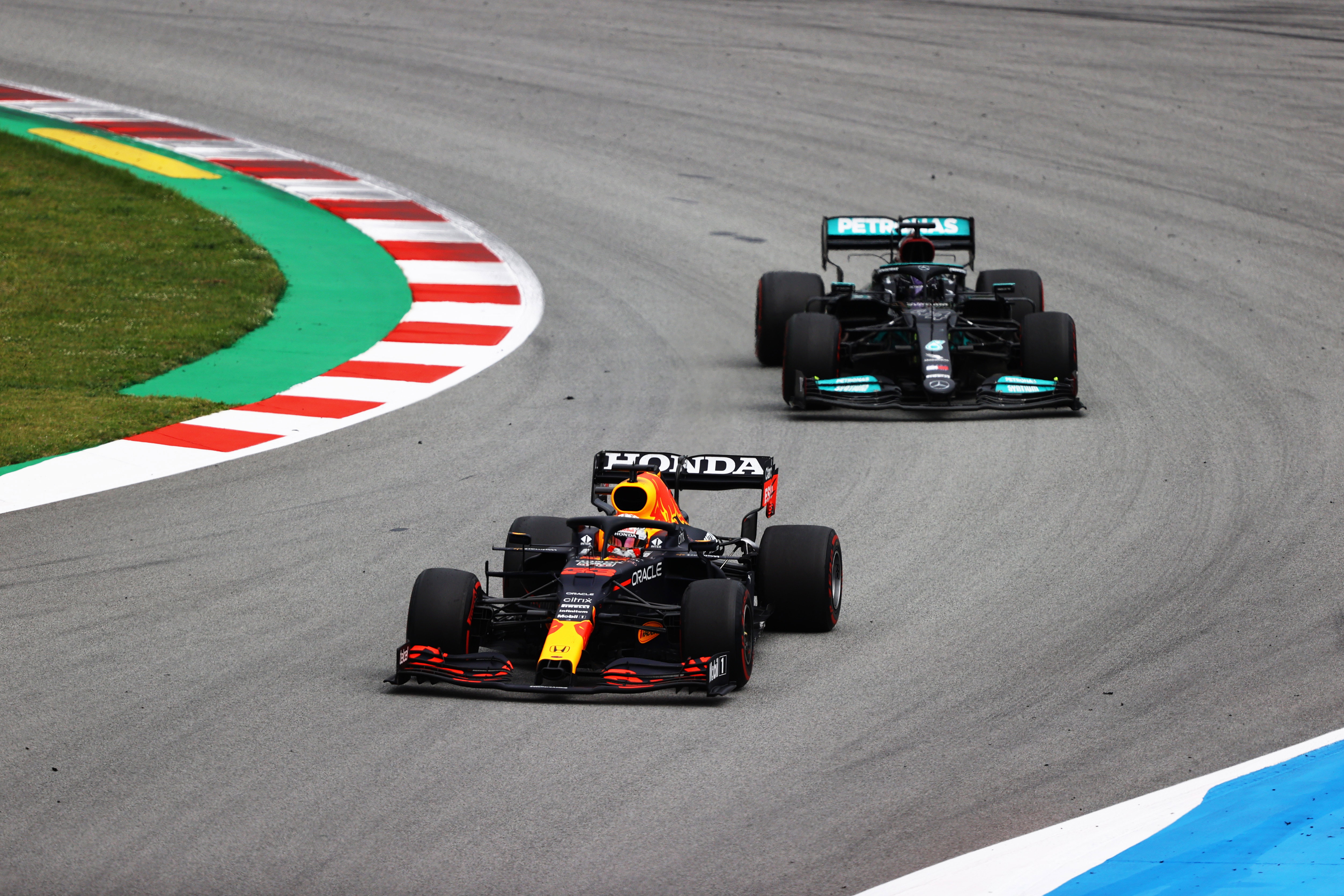 Verstappen Hamilton Spain
