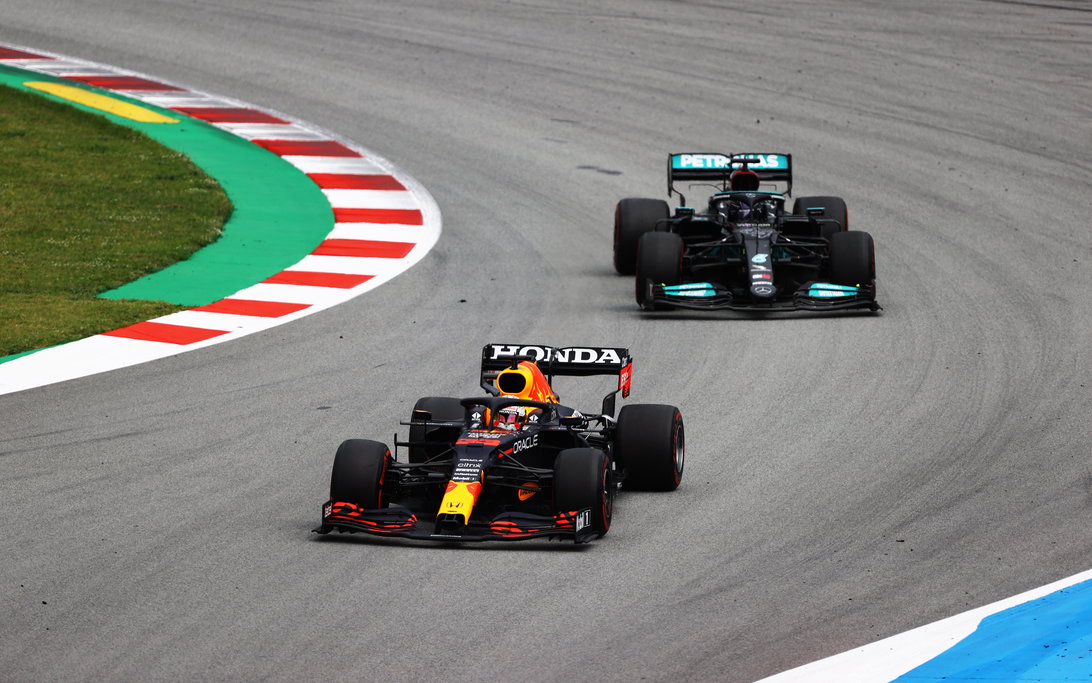 Verstappen Hamilton Spain