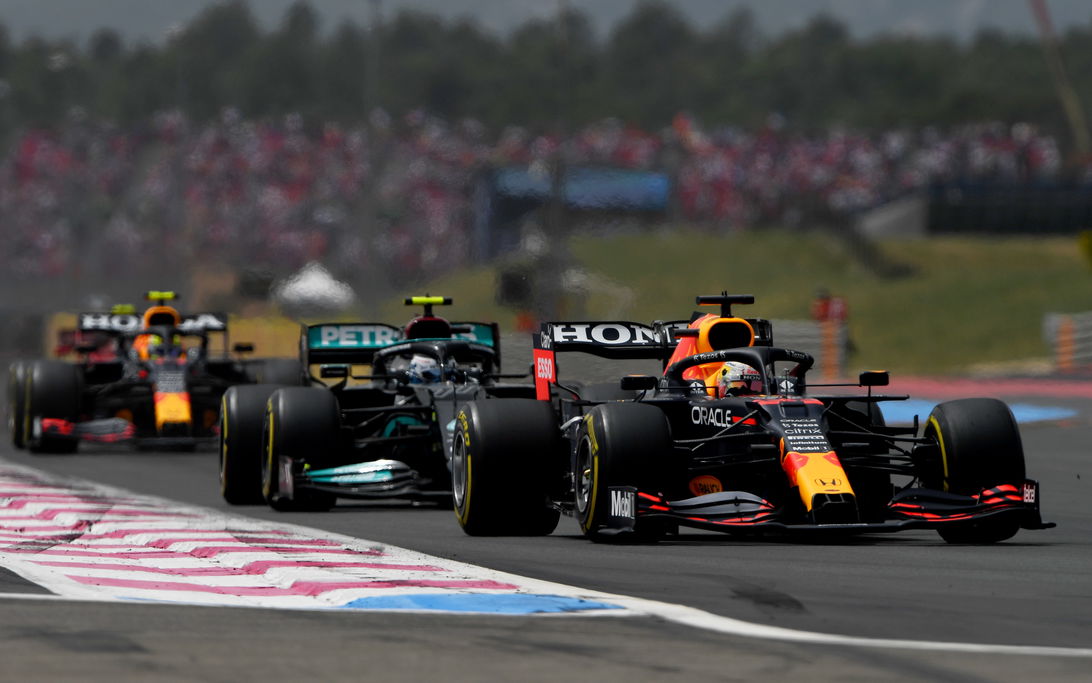 Verstappen Bottas Perez France