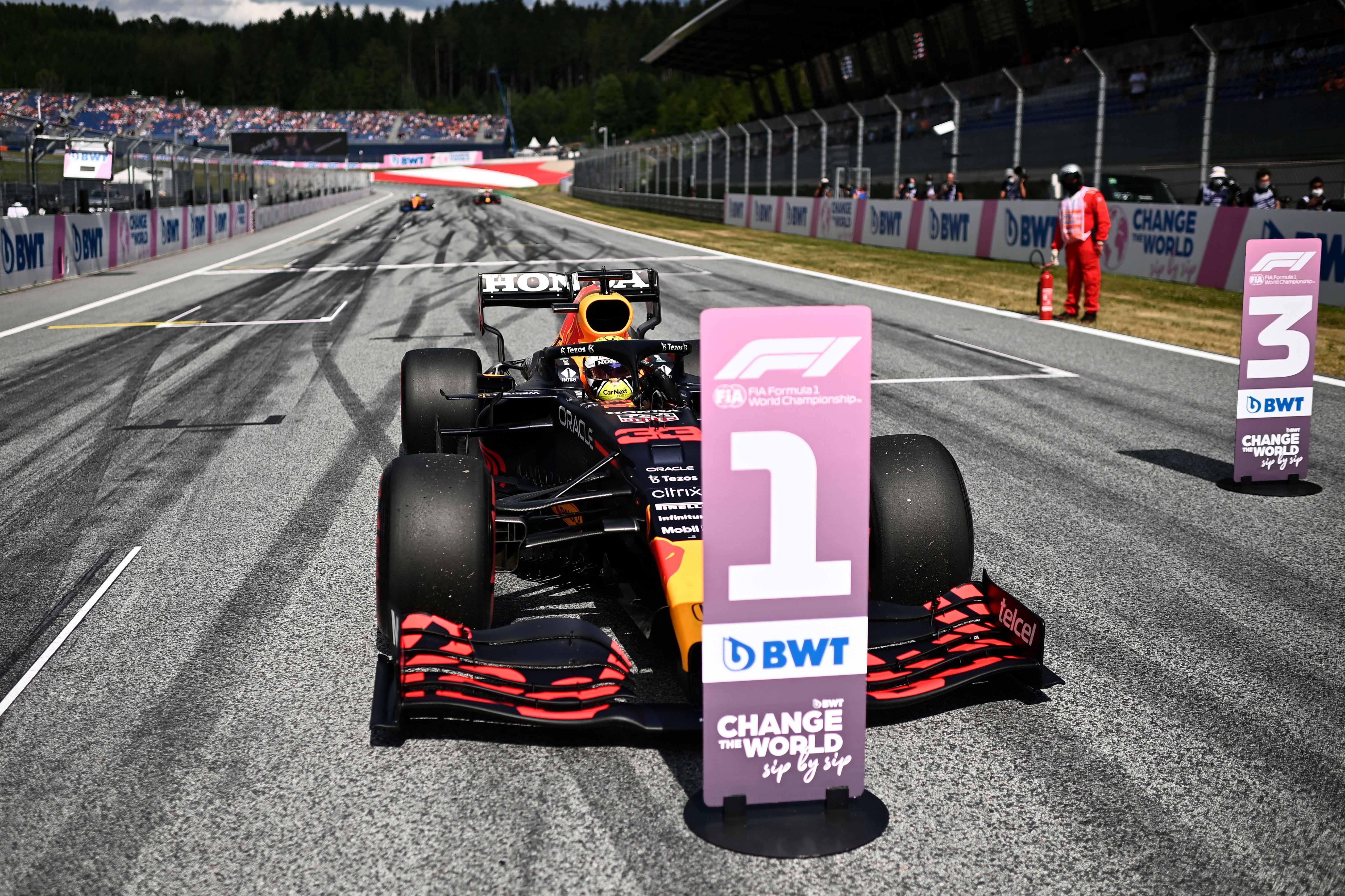 Verstappen Austria pole 2021
