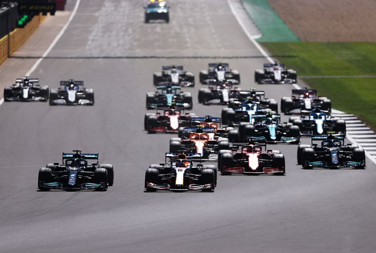 GP Silverstone start 2021