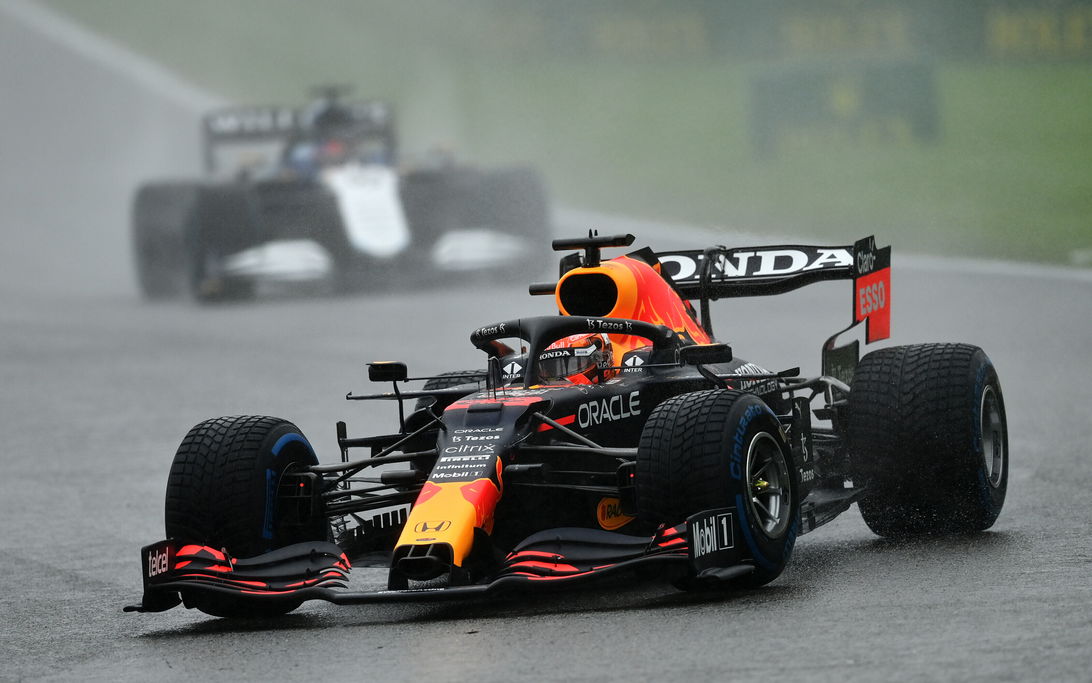 Verstappen rain Spa