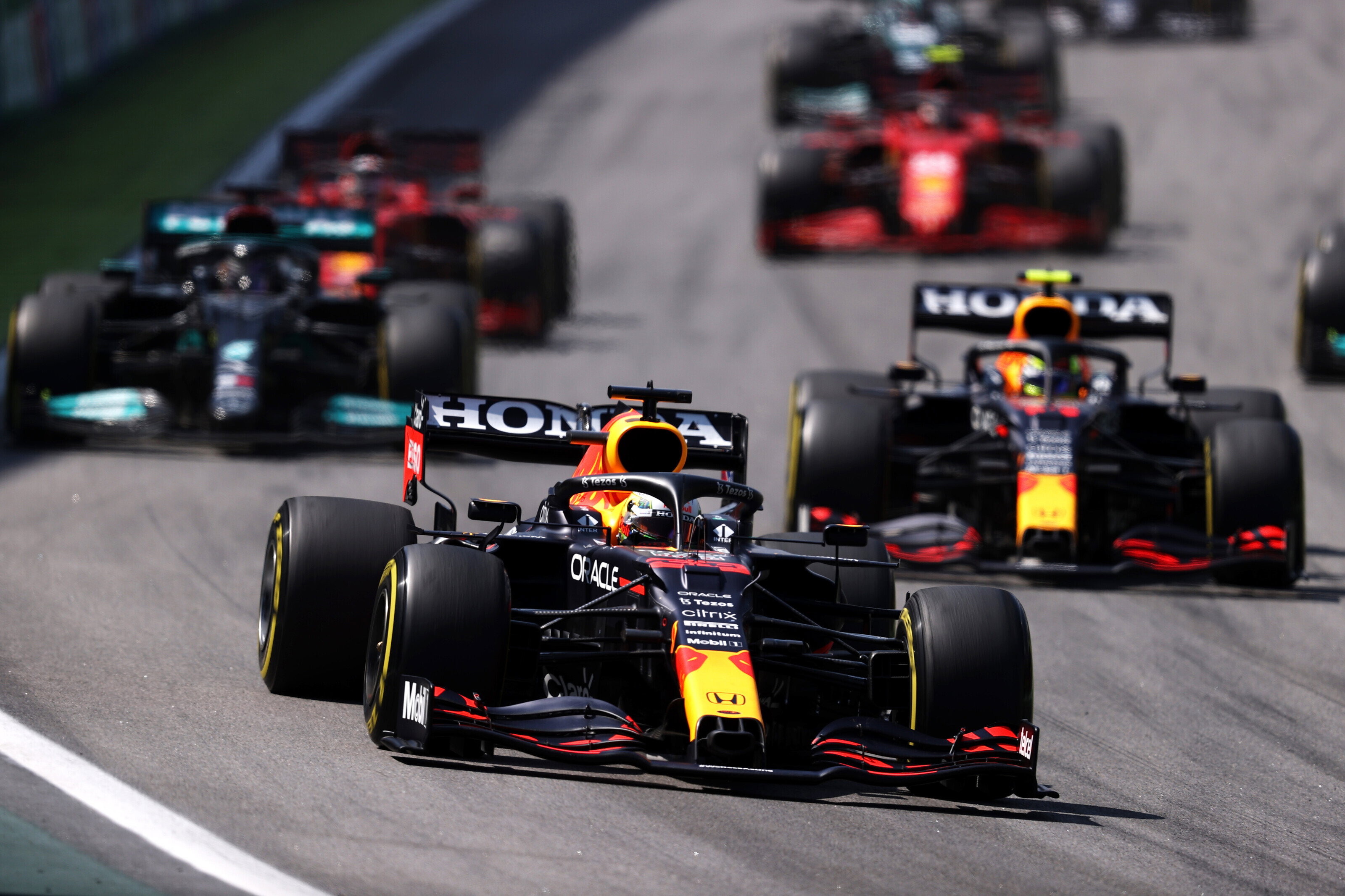 Start Brazil Verstappen