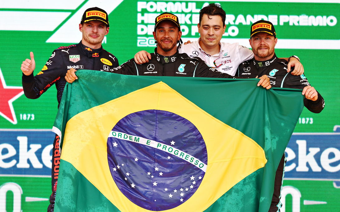 Podium Brazil