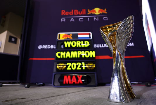 Verstappen world champion Abu Dhabi 2021